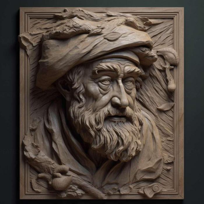 نموذج ثلاثي الأبعاد لآلة CNC 3D Art 